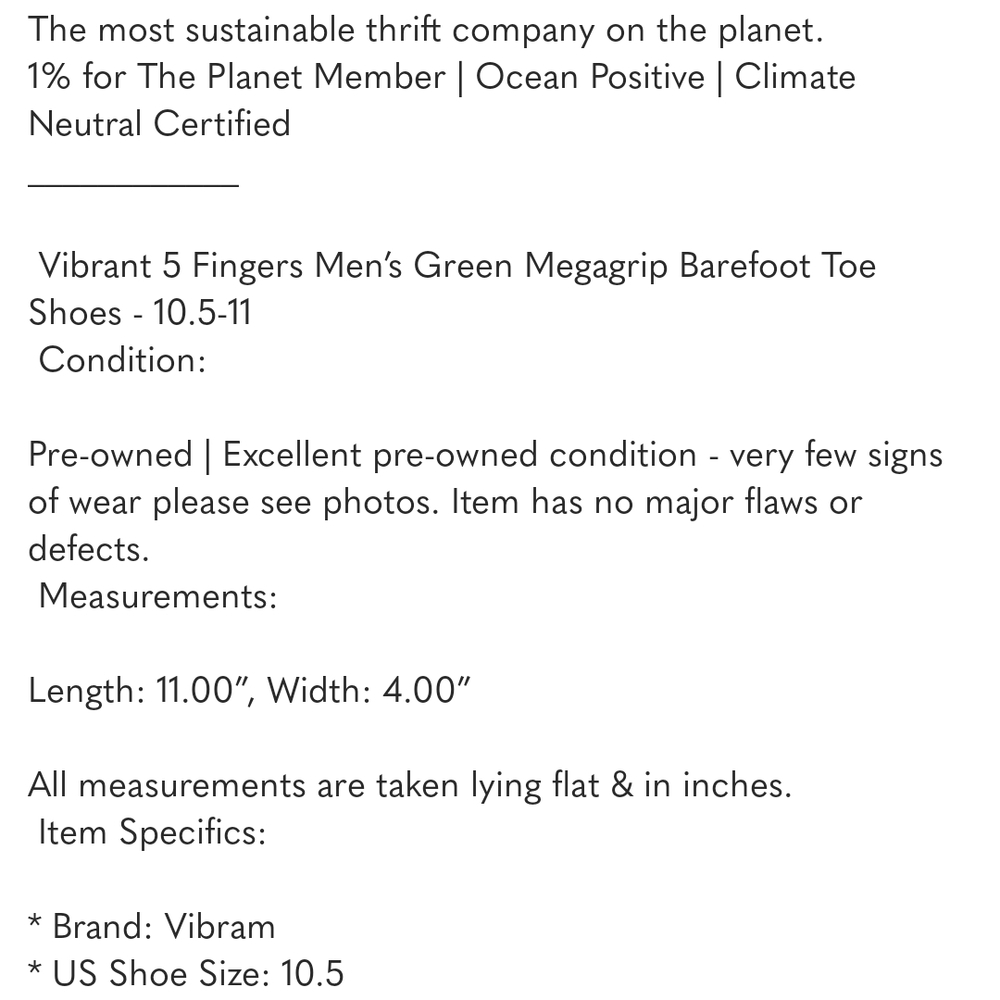 Vibram Men's Black and Olive FiveFingers Shoes - Picture 9 of 9